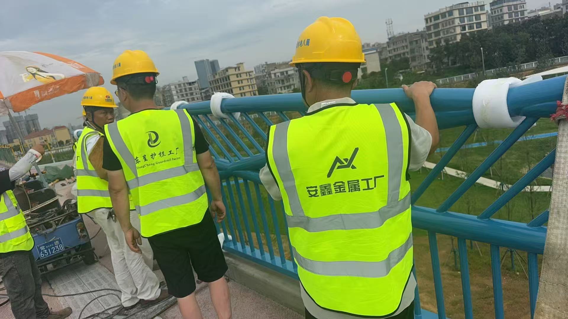 Проект ограждения моста успешно завершен