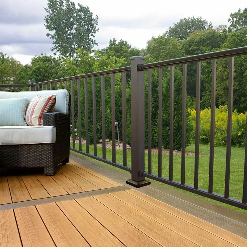 Алюминиевые перила палубы