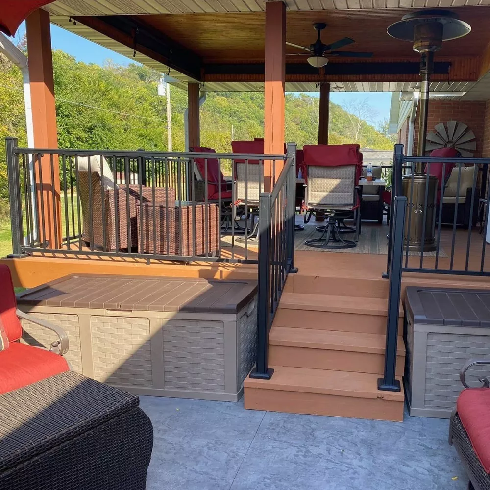 Aluminum Stair Railing Outdoor