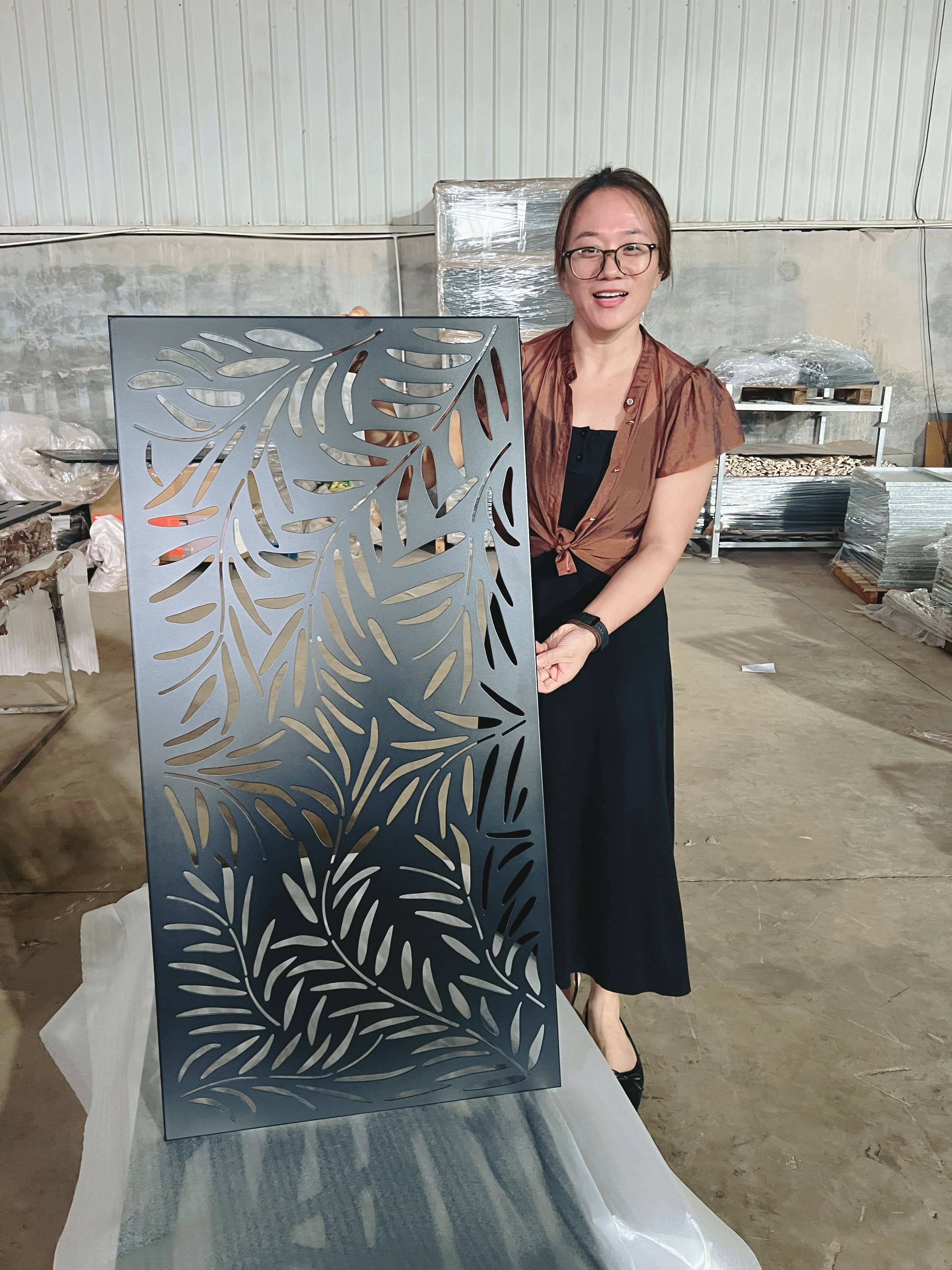 Canadian Customer Visits Vionta Metal