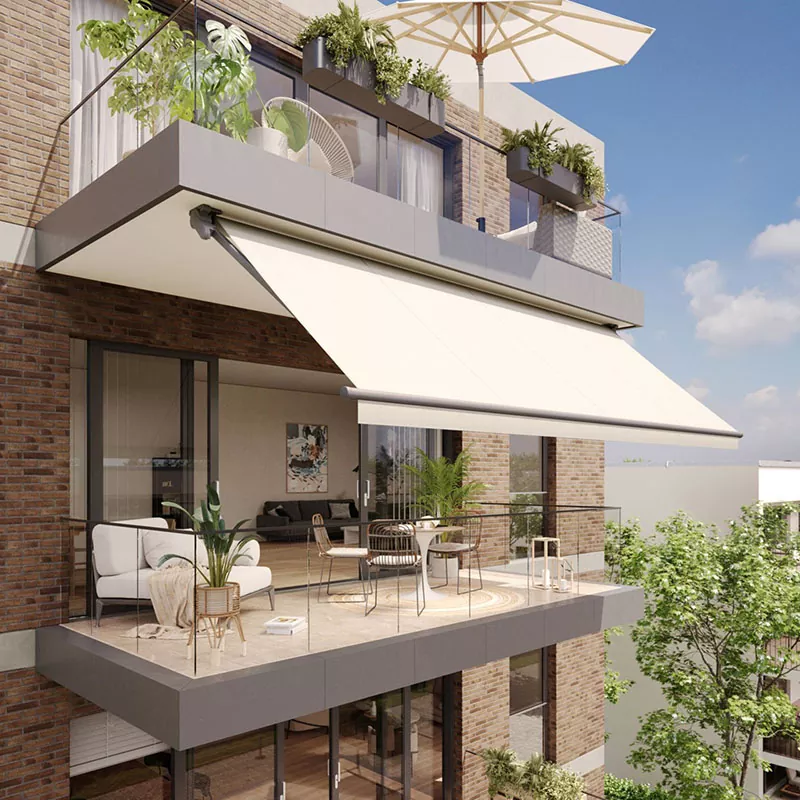 Открытый кассетный тент